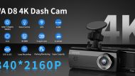 KAWA D8 4K Dash Cam
